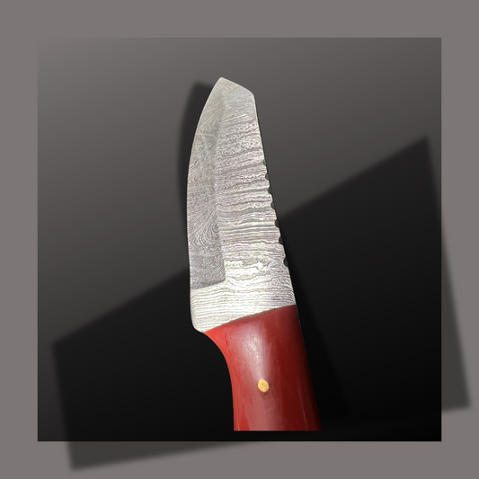 Handmade Damascus Steel Hunting Knife – Design No. 28