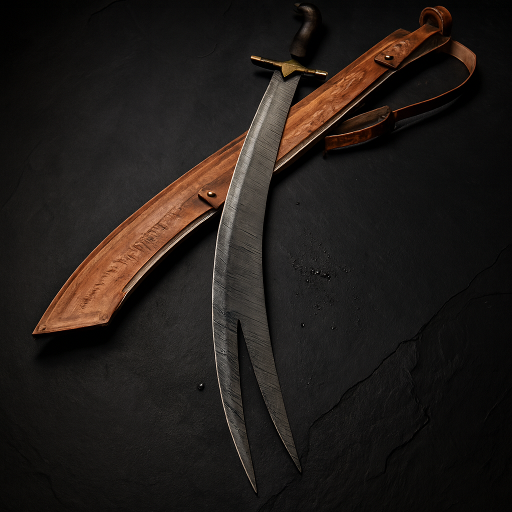 Zulfiqar Damascus Sword (Real Damascus Sword)