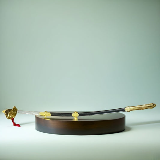 Exquisite Katana with Polished Blade and Decorative Scabbard – Collector's Edition