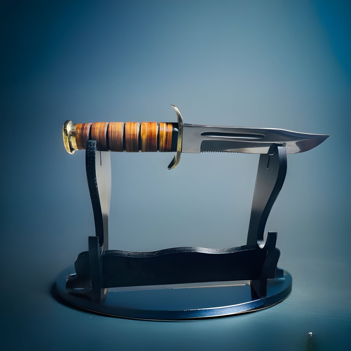 Base Camp Handmade D2 Tool Steel Combat Hunting Classic Bowie Knife