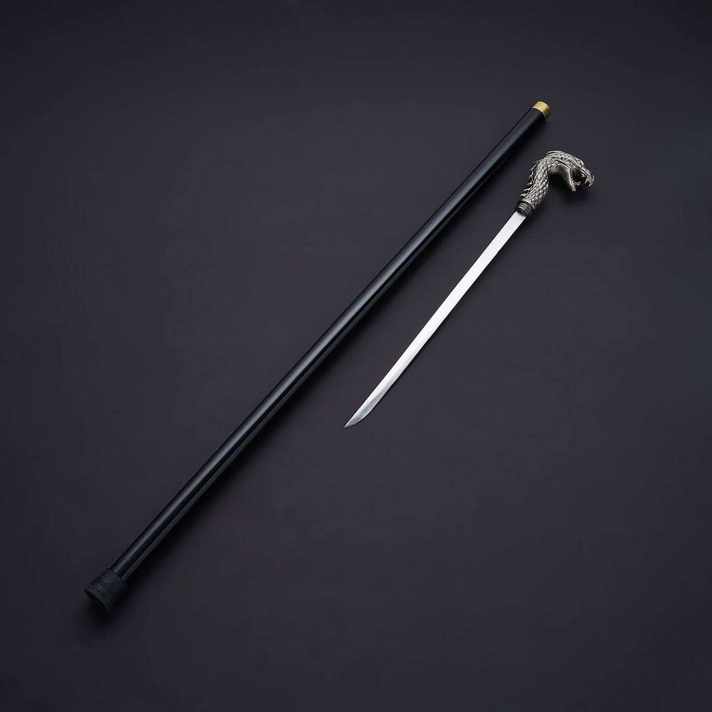 Dragon Handle Walking Sword Stick | Walking Cane | Stylish Hiking Stick