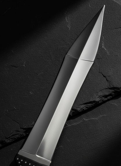 Tactical Combat Dagger with Premium Leather Sheath