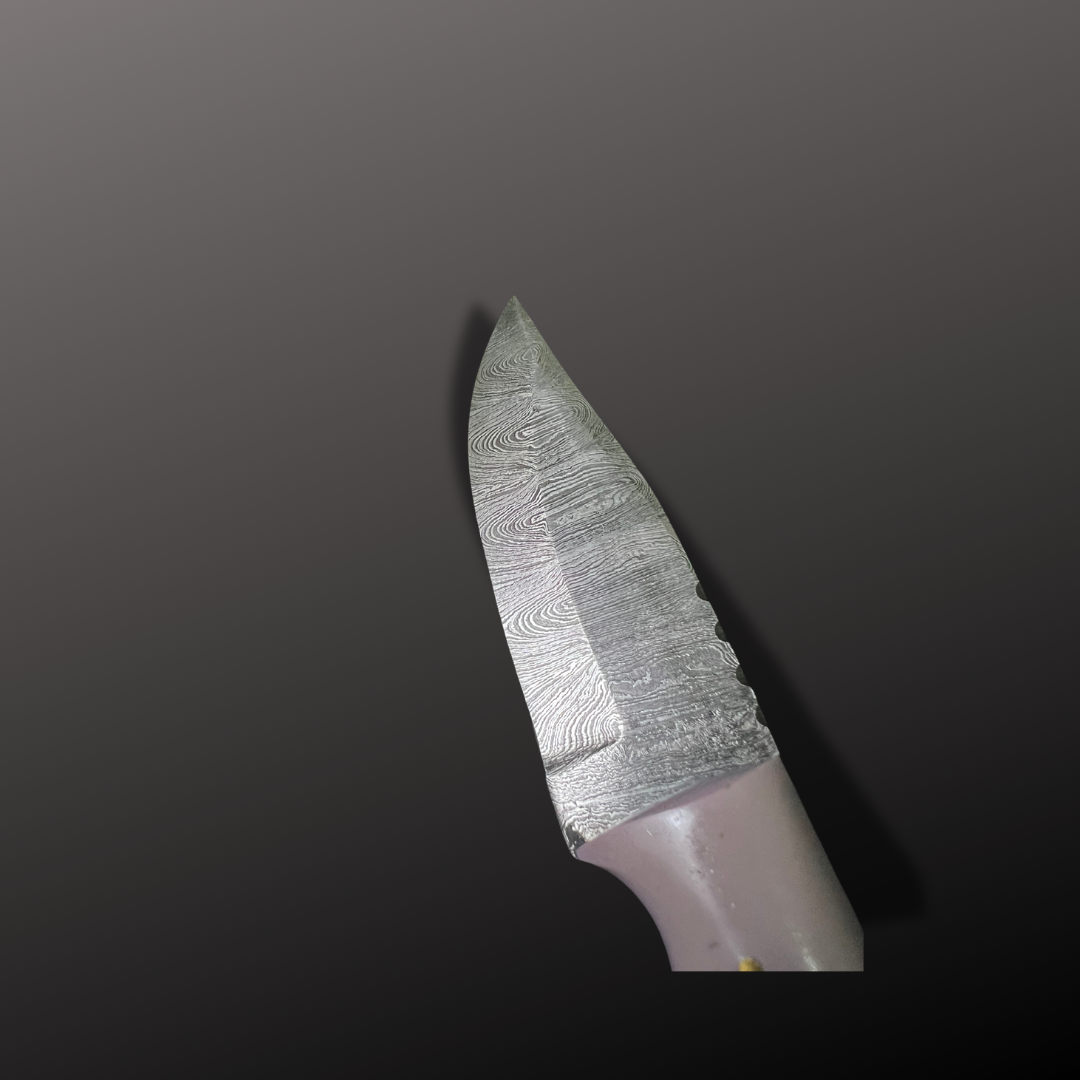 Handmade Damascus Steel Hunting Knife – Design No. 12