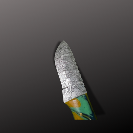 Handmade Damascus Steel Hunting Knife – Design No. 15