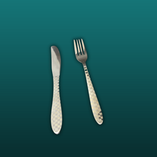 Load image into Gallery viewer, Elegant Exclusive Laser Stainless Steel Cutlery Set
