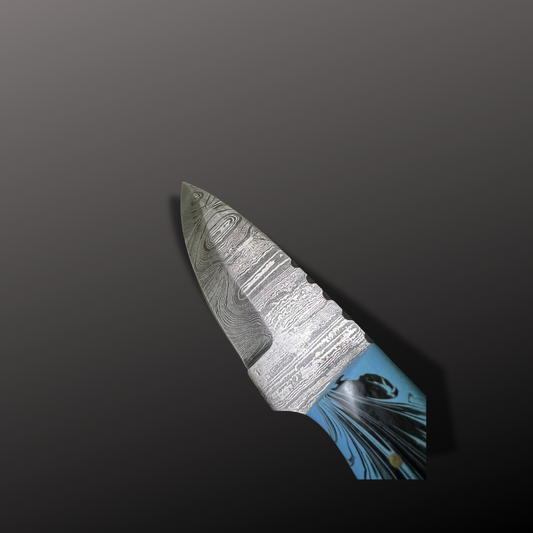 Handmade Damascus Steel Hunting Knife – Design No. 20