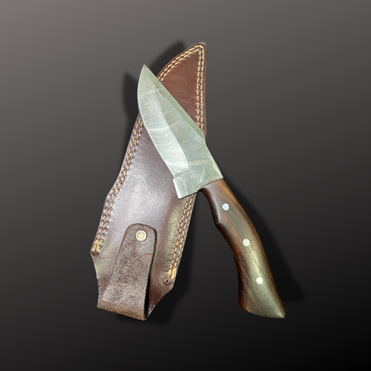 Handmade Damascus Steel Hunting Knife – Design No. 36