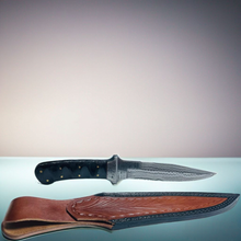 Load image into Gallery viewer, Custom Handmade Damascus Steel Cypress Shiromashero-Style Knife
