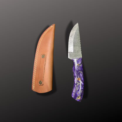 Handmade Damascus Steel Hunting Knife – Design No. 7