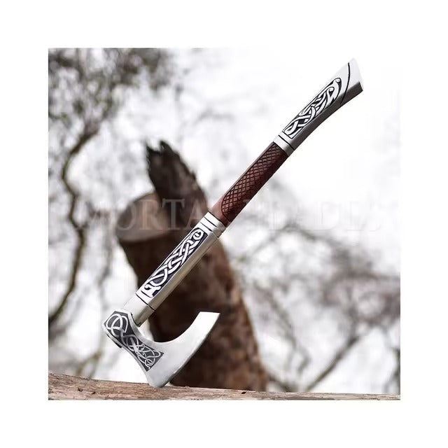 Handmade High Quality Camping Outdoor Axe Forging Hatchet High Carbon Steel