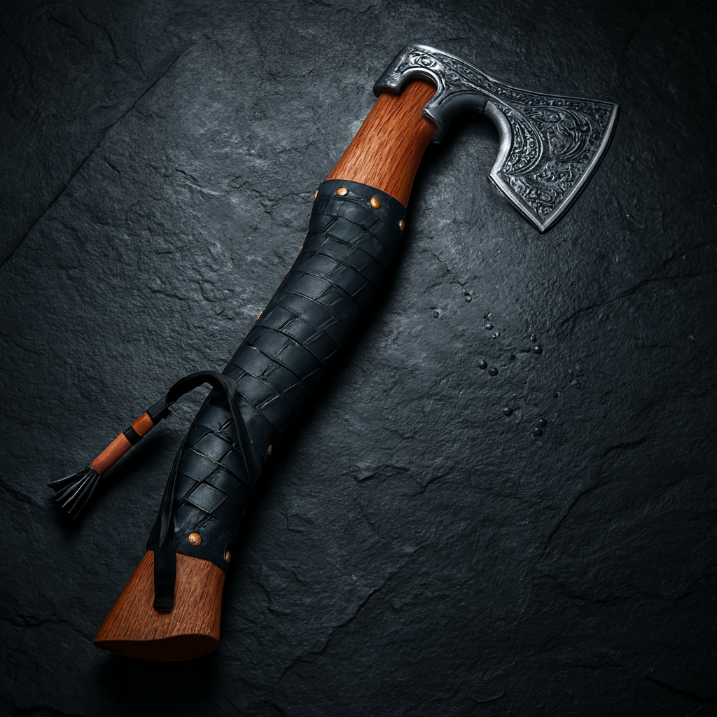 Beautiful Handmade Custom Carbon Steel VIKING Axe best Gift For Men