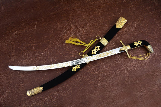Royal Ceremonial Sword – Black & Gold Edition