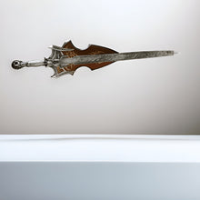 Load image into Gallery viewer, Exquisite Handcrafted Damascus Steel Sword – Elegant Design with Display Stand
