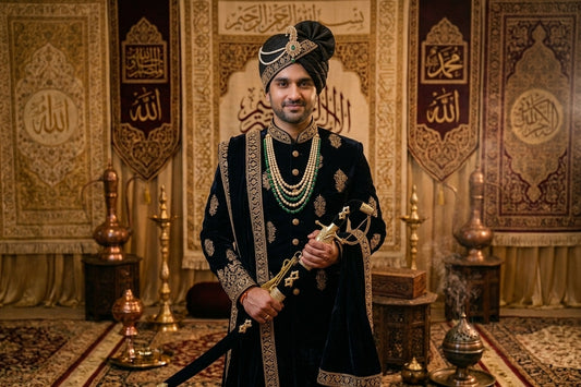 Royal Ceremonial Sword – Black & Gold Edition