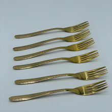 Load image into Gallery viewer, 4 Persons set - Premium Stainless Steel Dining Cutlery Set Golden Lazer
