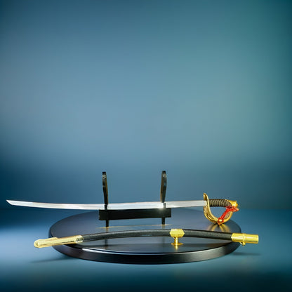 Exquisite Katana with Polished Blade and Decorative Scabbard – Collector's Edition
