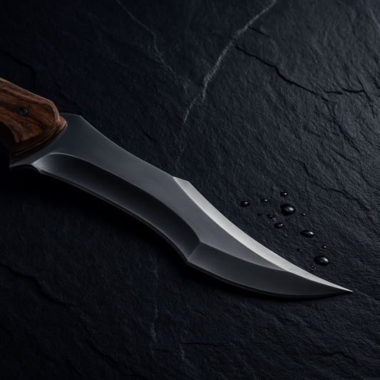 Hunter Knife (11.6'') with Brown Micarta