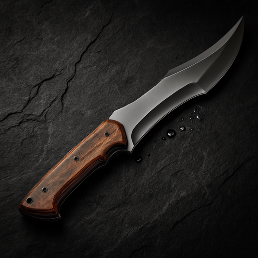 Brown Micarta D2 Blade Knife (12'')