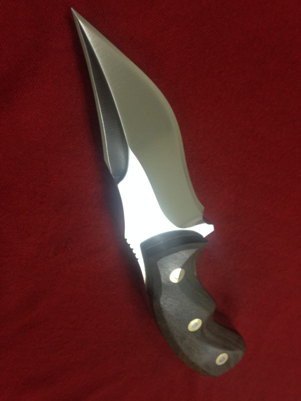 Skinning Hunter knife(9.0'') with Rose wood Handle