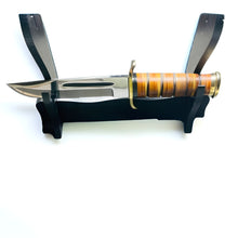 Load image into Gallery viewer, Base Camp Handmade D2 Tool Steel Combat Hunting Classic Bowie Knife
