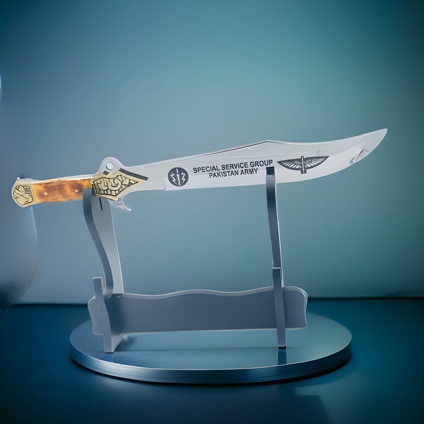 D2 Steel Tactical Knife with Custom Engraving