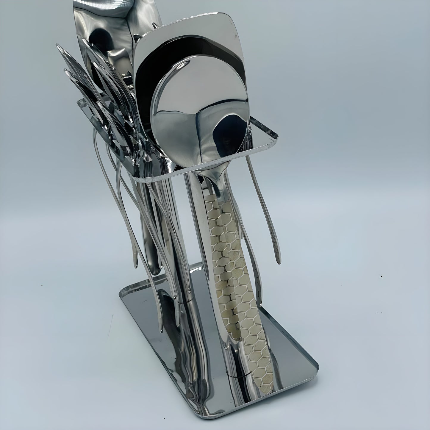 12 Persons set - Elite Gold-Diamond Engraved Dining Set