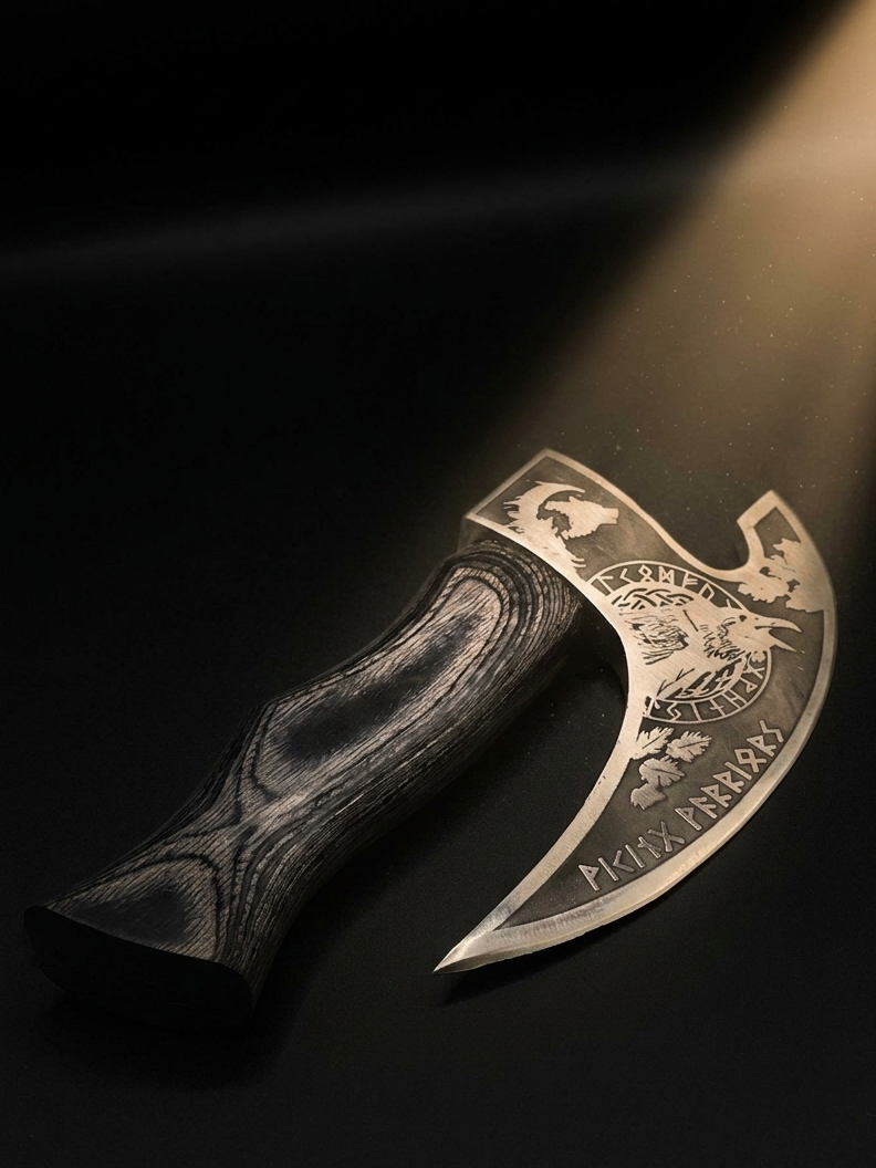 Viking Rune Axe