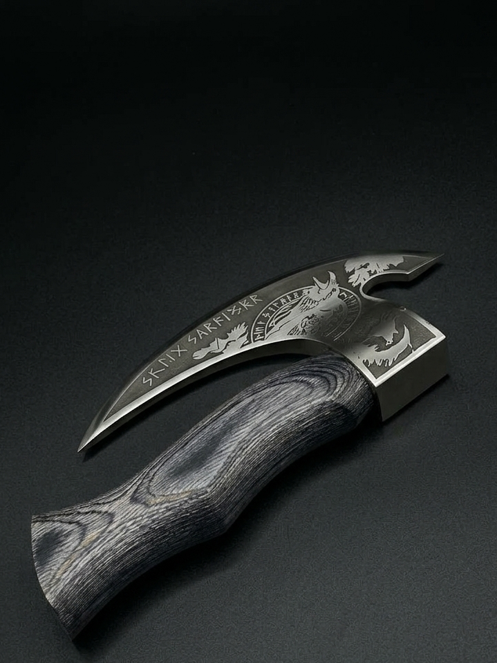 Viking Rune Axe