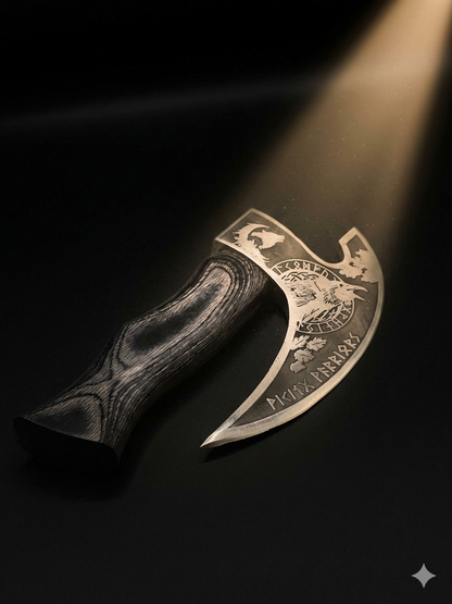 Viking Rune Axe