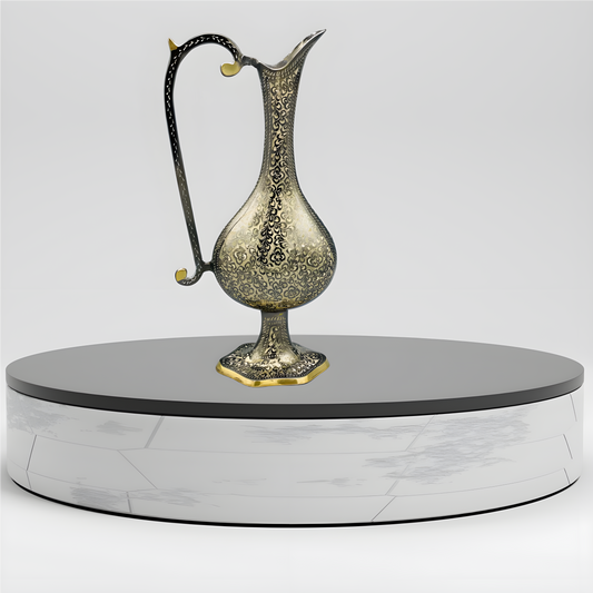 Ornate Brass Ewer