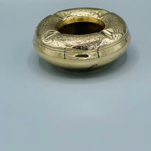Load image into Gallery viewer, Elegant Brass Ashtray with Intricate Design
