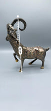 Load image into Gallery viewer, Artisan Brass Markhor Figurine
