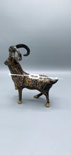 Load image into Gallery viewer, Artisan Brass Markhor Figurine
