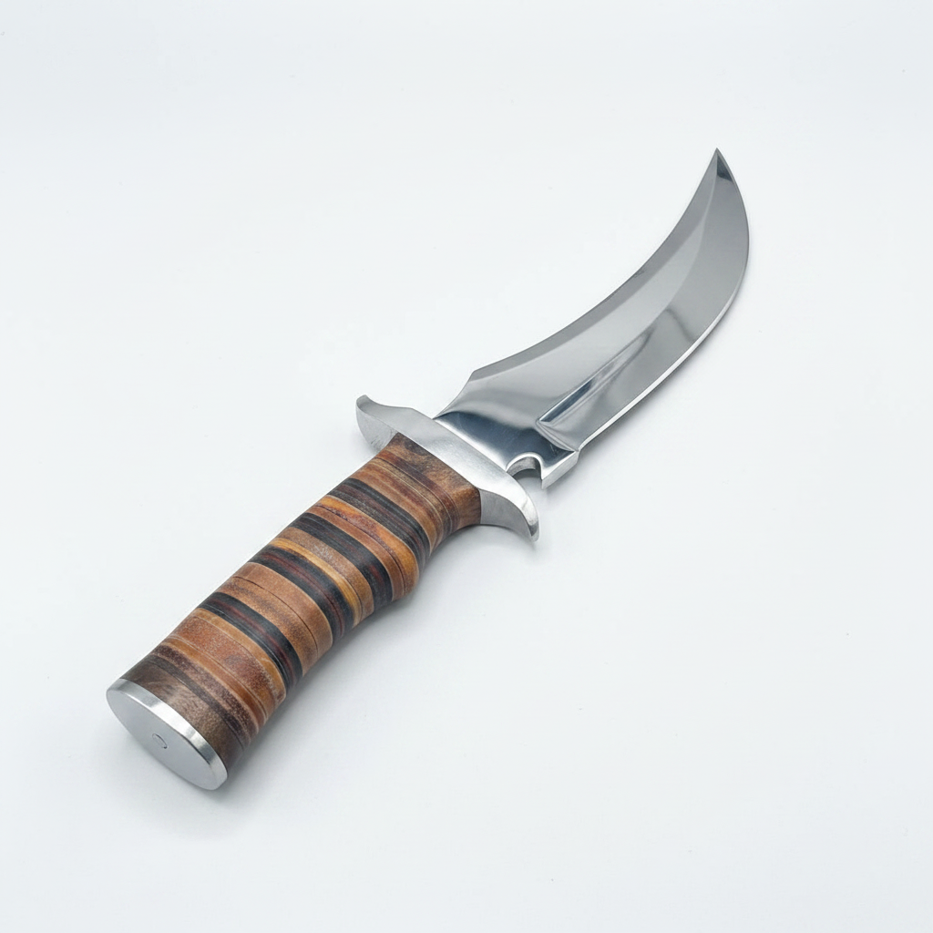 Curved Knife - White Background