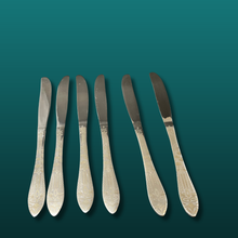 Load image into Gallery viewer, Luxury Laser-Cut Floral Stainless Steel Flatware
