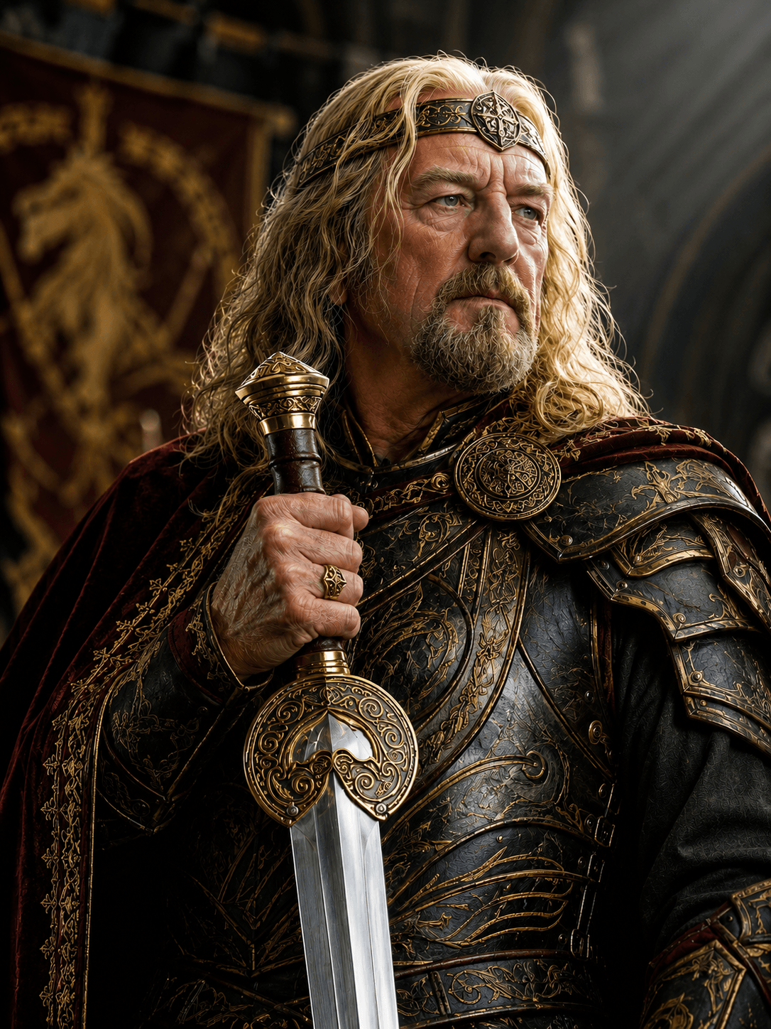 The Lord of the Rings - King Théoden’s Herugrim Sword