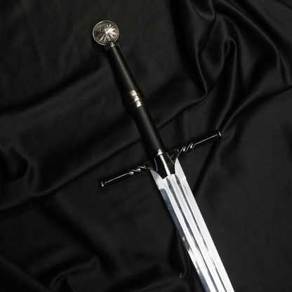 Witcher Sword with Polished Blade and Elegant Hilt – Display Edition