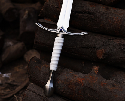 Glamdring Sword | The White Sword of Gandalf | LOTR Steel Replica