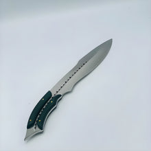 Load image into Gallery viewer, D2 Steel Full Tang Kukri Fixed Blade Hunting Knife with Sheath-Outdoor Camping,Survival Knives
