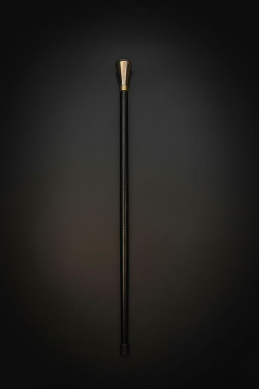 Round Knob Sword Cane - Hidden Blade Walking Stick | Silver Pommel Handle Self Defense Cane