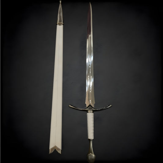 Glamdring Sword | The White Sword of Gandalf | LOTR Steel Replica